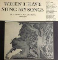Виниловая пластинка SHEN YANG / WHEN I HAVE SUNG MY SONGS (1LP)